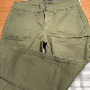 Torrid Sage Green Cropped Utility Pants